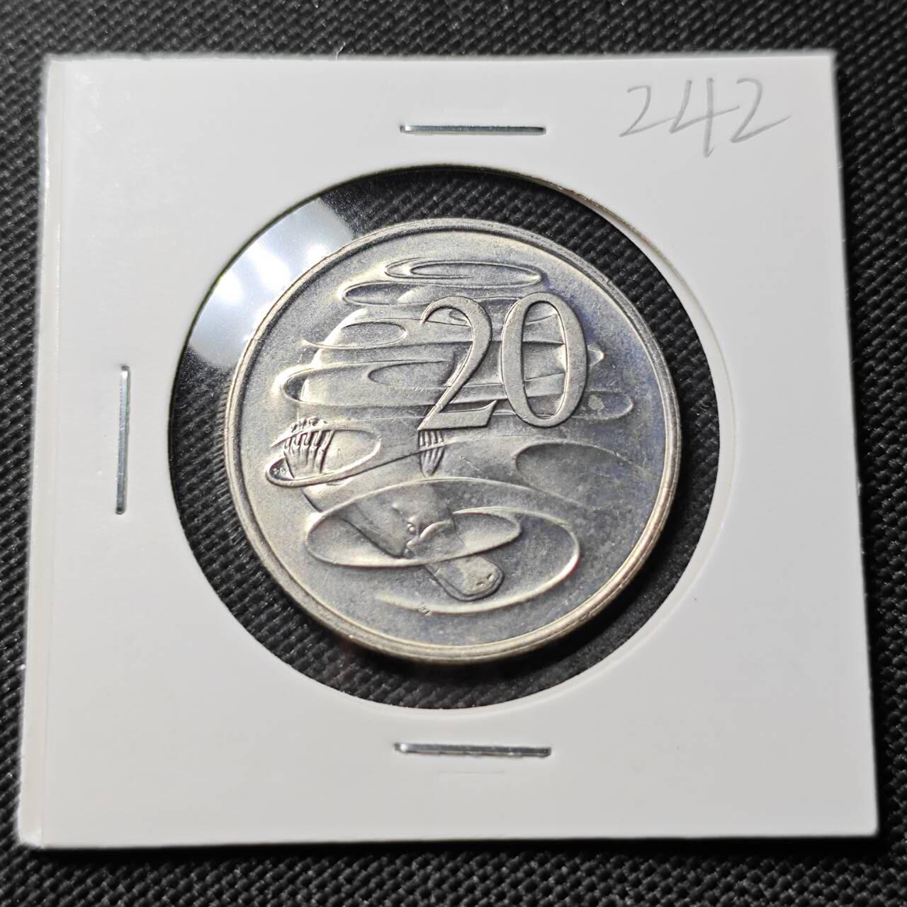 KK钱币收藏小铺   套币专场 2月预留时间 周末发货  1981澳大利亚20便士