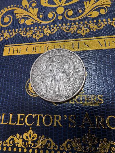 长老汇马年精选第十二场拍卖 - 1932波兰女王10兹罗提银币，22克750银