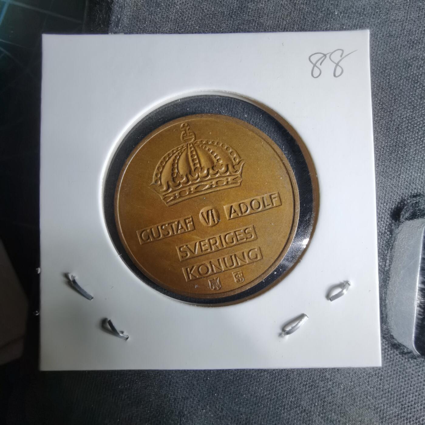 沼泽如烟--第1029场 瑞典1961年5欧尔