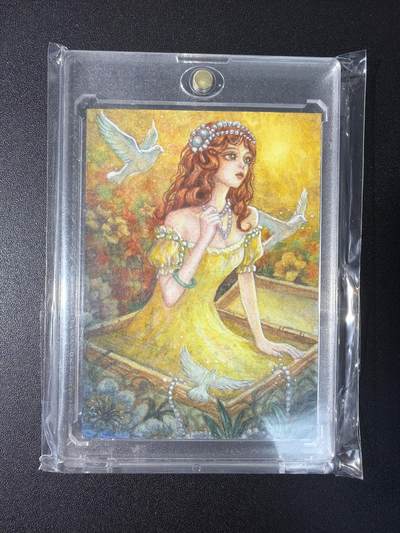 NO.28 好又多金牌大场，每周一站式配齐，方便凑单！（周6晚9点截拍，卖家送拍0抽成！） - 【1/1手绘卡】画师华北玫瑰 花海美少女