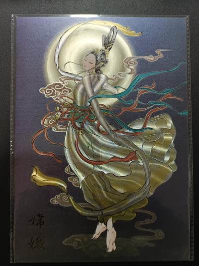 天玑星卡拍第181期《3.26周四截拍》持续收拍收评中 满赠卡需备注 - 橙卡文化 百媚3 画画的三哥 嫦娥 A4粗闪大卡一张