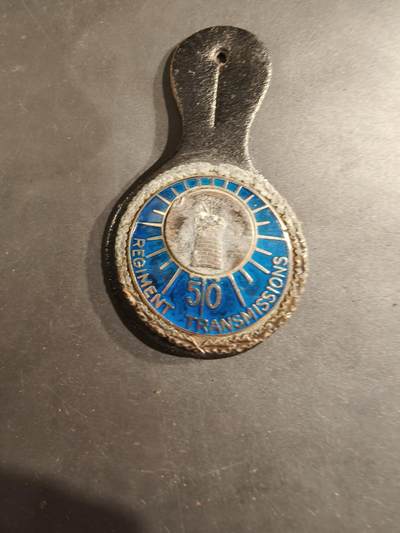 老王徽章第188期 - 法国陆军第50通信团证章