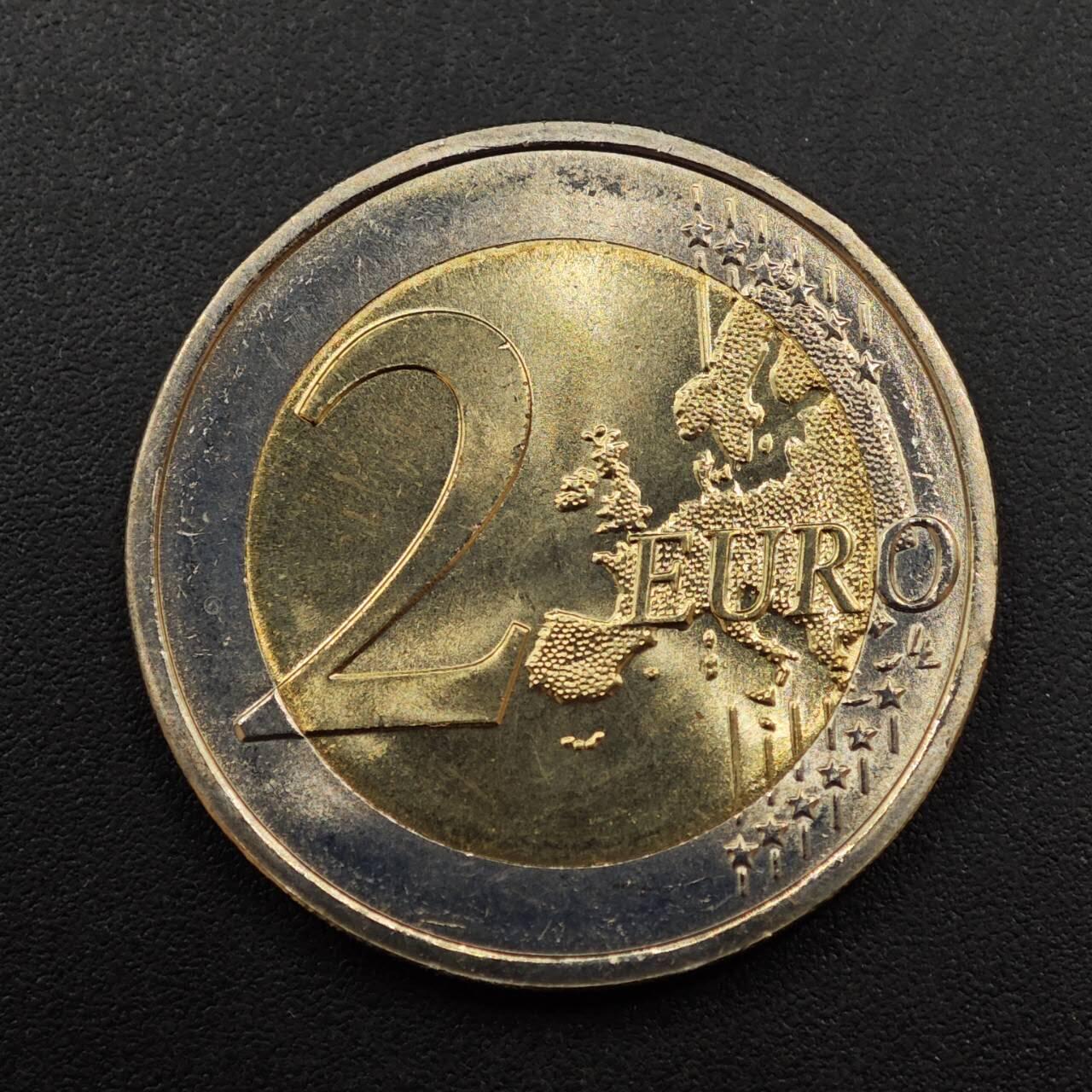 【淘币小摊】实时拍第八百八十一拍   小银币散币场    每周一统一发货 葡萄牙2015年登陆东帝汶500周年2欧元纪念币彩绘