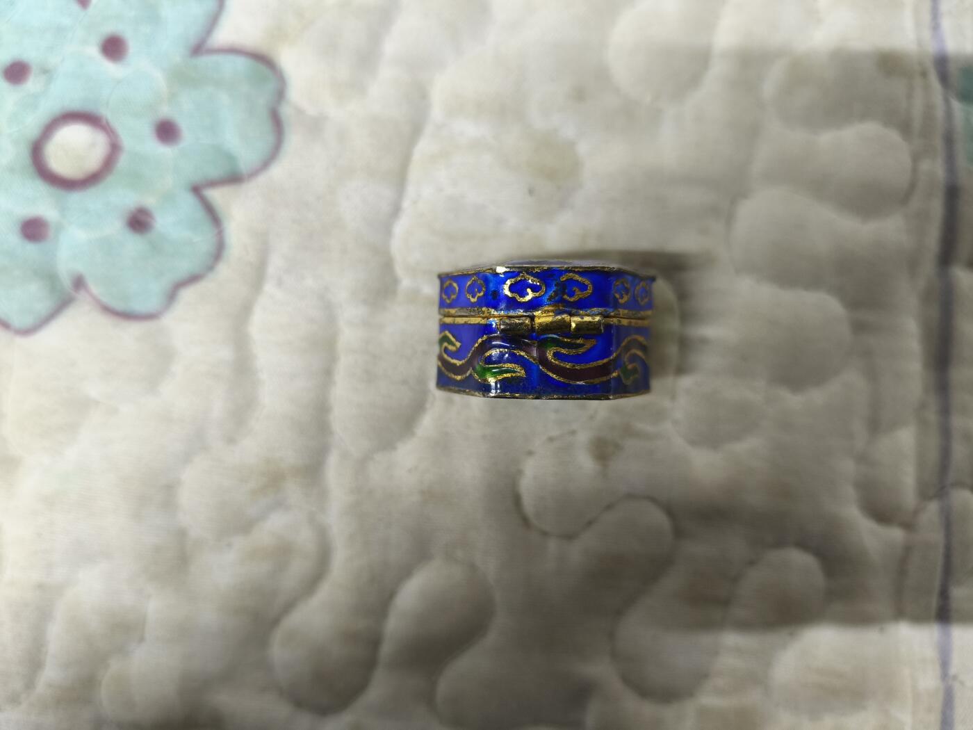 海外回流精品拍卖 3.28 日本回流创汇时期景泰蓝小盒