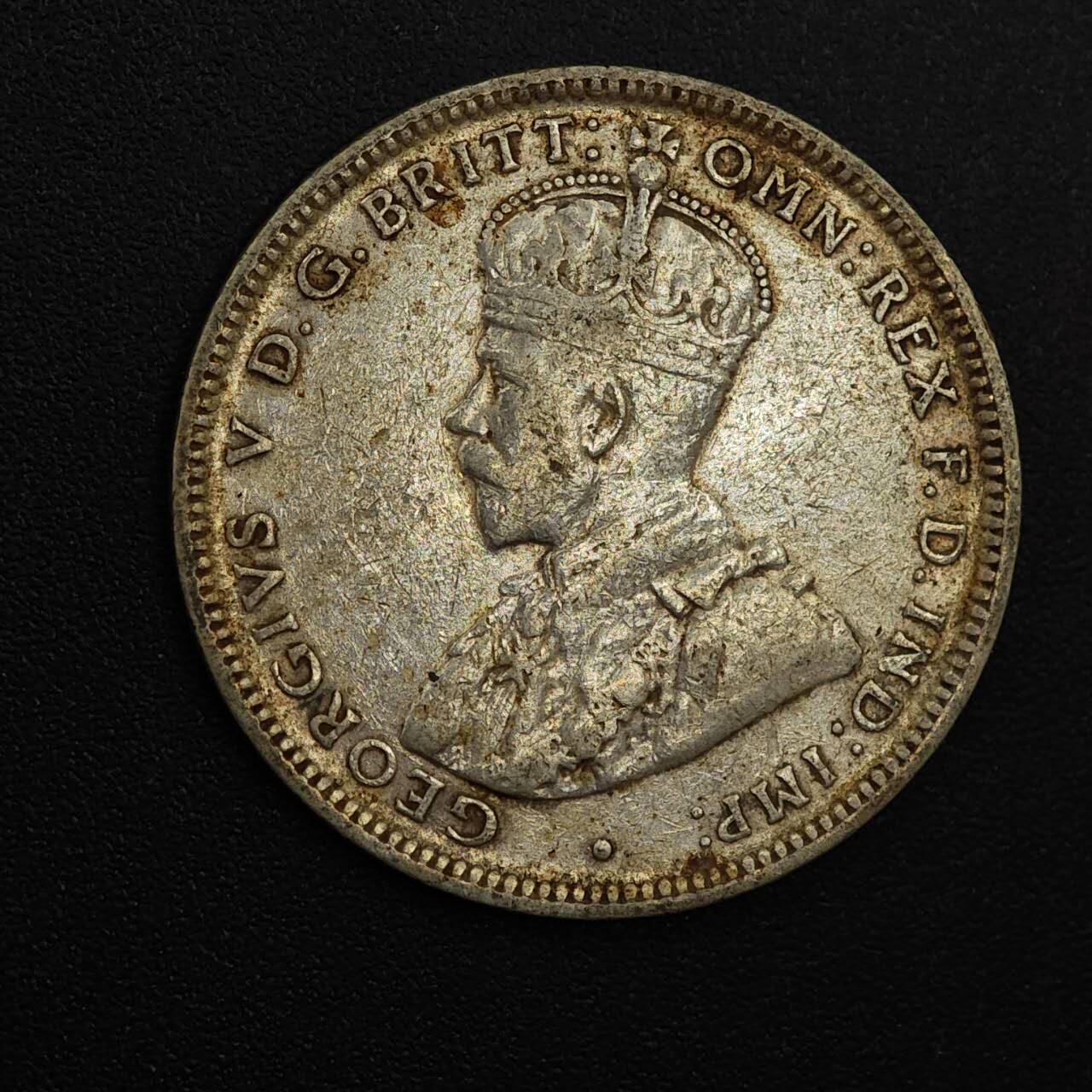 【淘币小摊】实时拍第八百八十一拍   小银币散币场    每周一统一发货 澳大利亚1918年乔治五世一先令银币