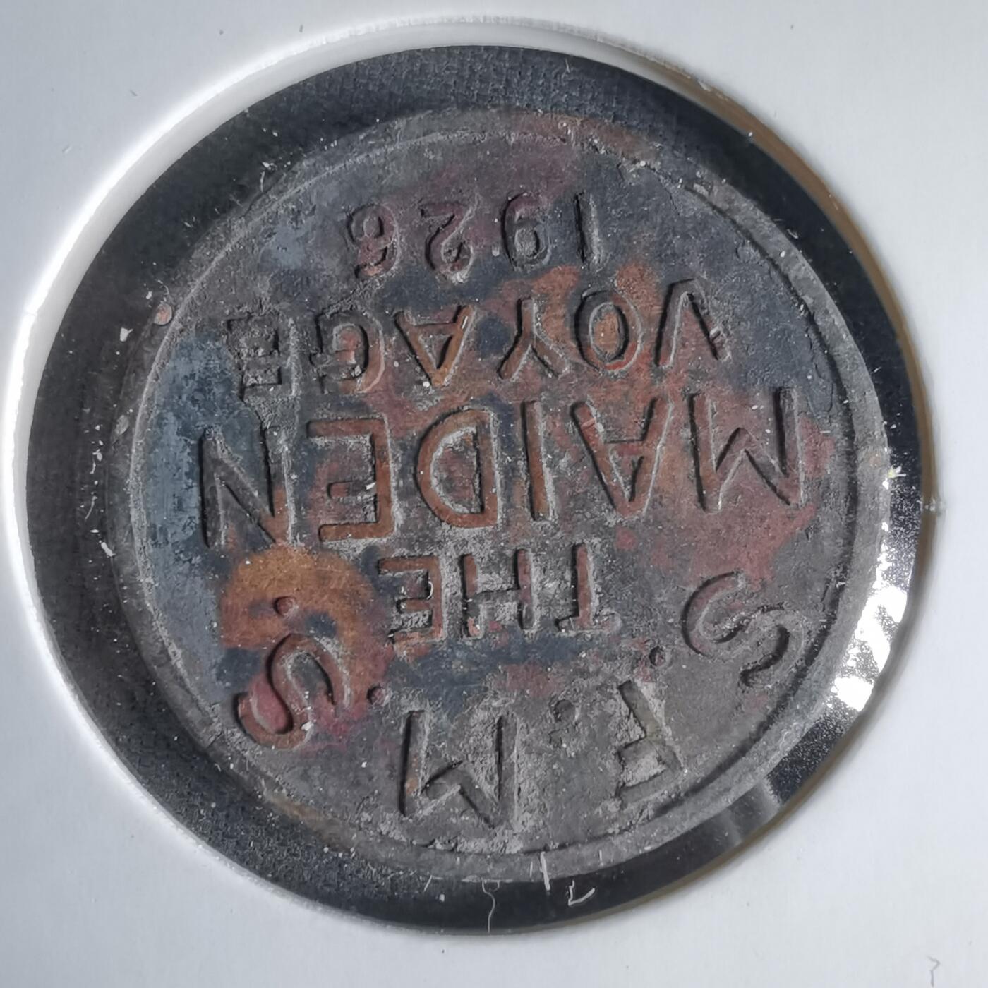 沼泽如烟--第1033场 1926年首次航行纪念章