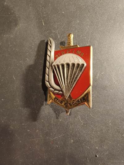 老王徽章第188期 - 法国海军陆战队第3伞兵团证章