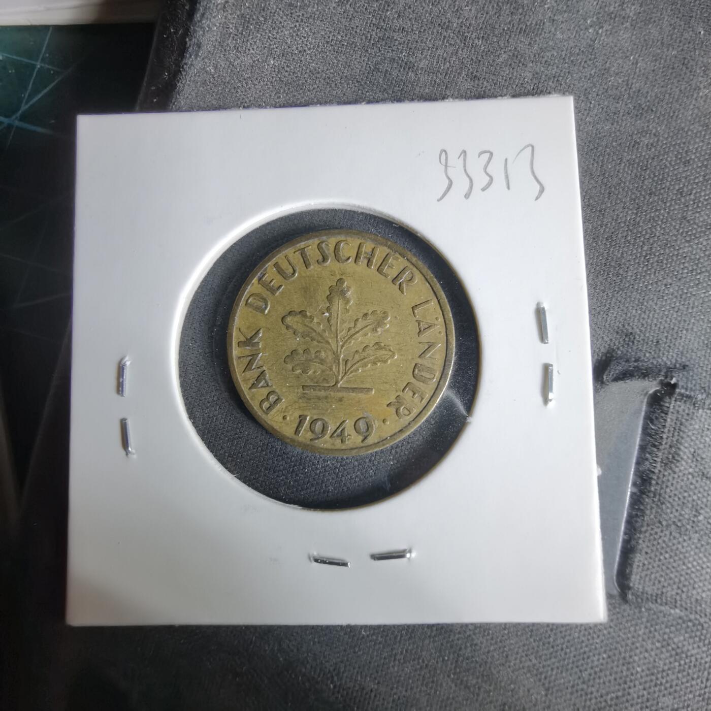 沼泽如烟--第1033场 德国1949年10芬尼