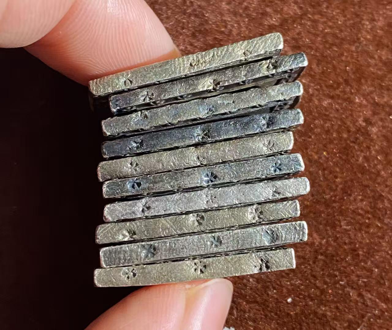 日日生财—方圆世界（全场包邮） 日本一分银 总重86.8克 共10枚