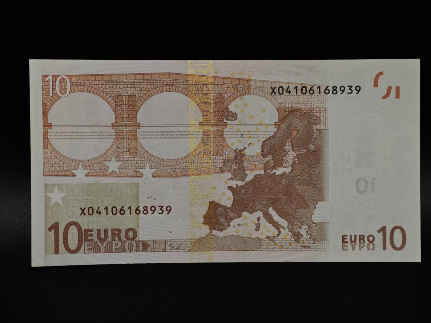  【淘币小摊】限时拍第八百八十二拍   纸币场    每周一统一发货 10欧元纸币【有折】