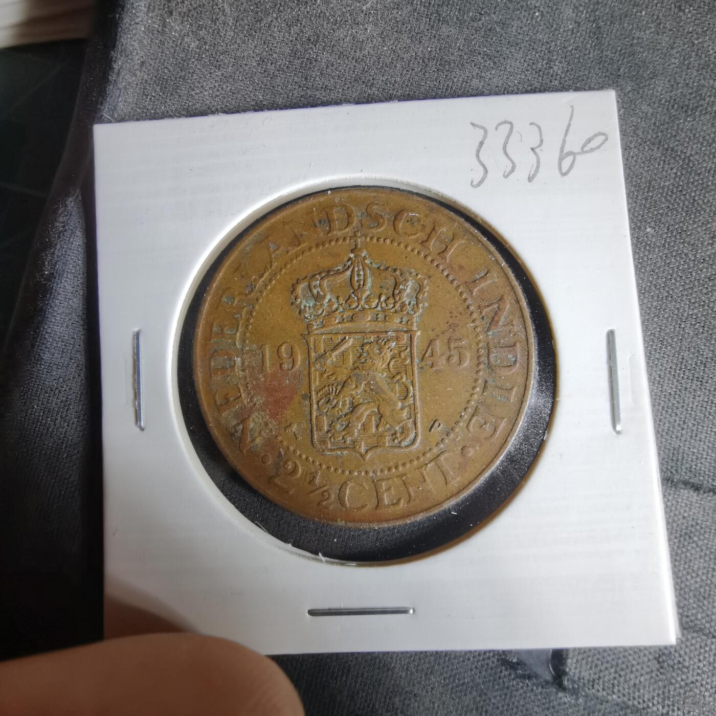 沼泽如烟--第1033场 荷属东印度1945年2.5分