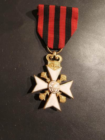 老王徽章第188期 - 比利时金级民事功绩十字勋章