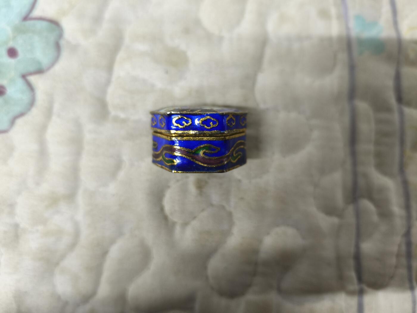 海外回流精品拍卖 3.28 日本回流创汇时期景泰蓝小盒