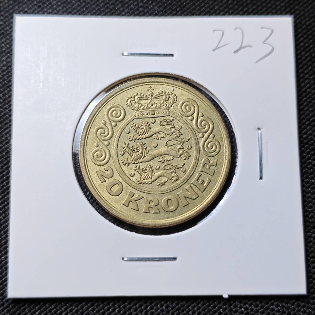 KK钱币收藏小铺   套币专场 2月预留时间 周末发货  1990丹麦20克朗