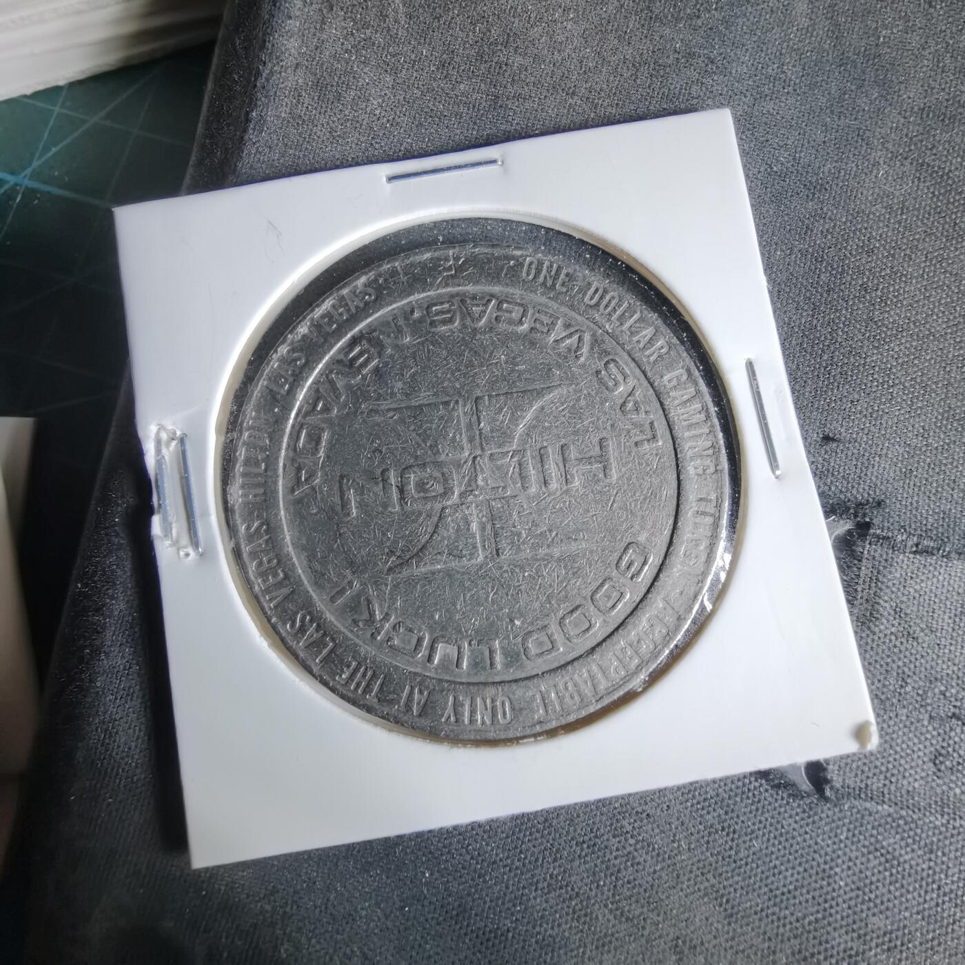 沼泽如烟--第1033场 拉斯维斯加1元代币