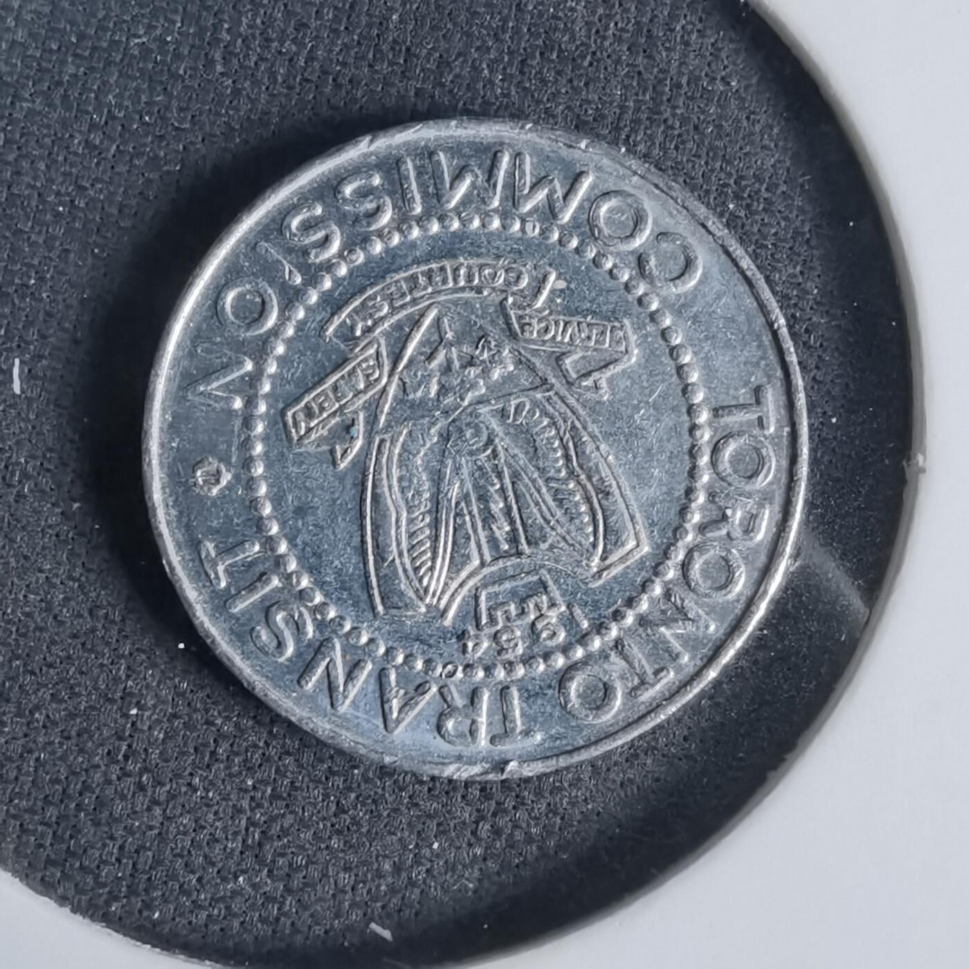 沼泽如烟--第1033场 加拿大多伦多交通委员会（TTC）地铁/公交代用币（Toronto Transit Commission Token）