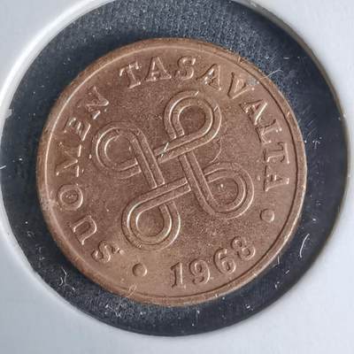 沼泽如烟--第1029场 - 芬兰1968年1芬尼