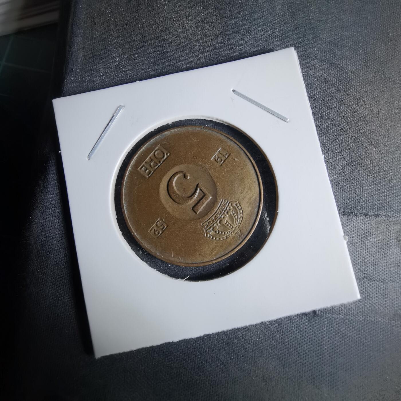 沼泽如烟--第1029场 瑞典1952年5欧尔