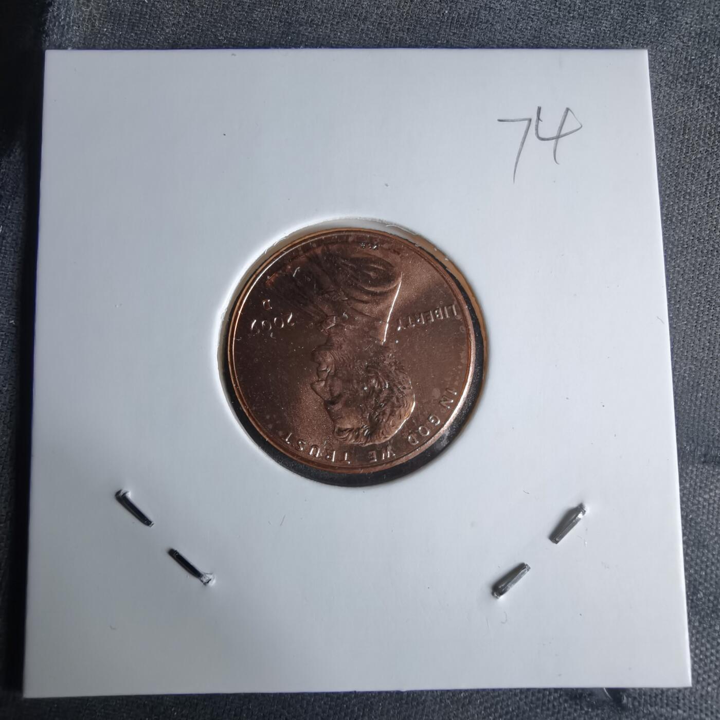 沼泽如烟--第1029场 2009年1美分