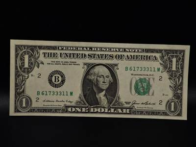  【淘币小摊】限时拍第八百八十二拍   纸币场    每周一统一发货 - 美国1美元纸币
