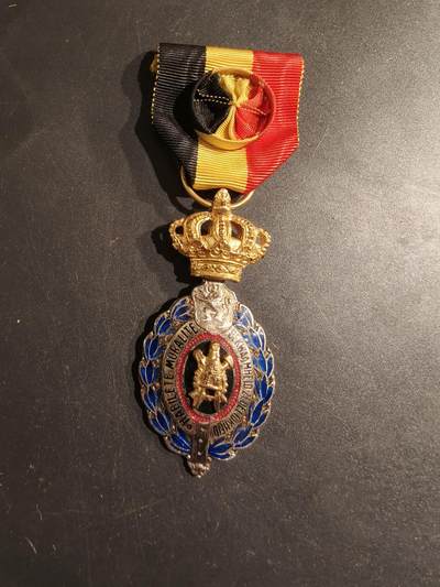 老王徽章第188期 - 比利时金级劳工奖章