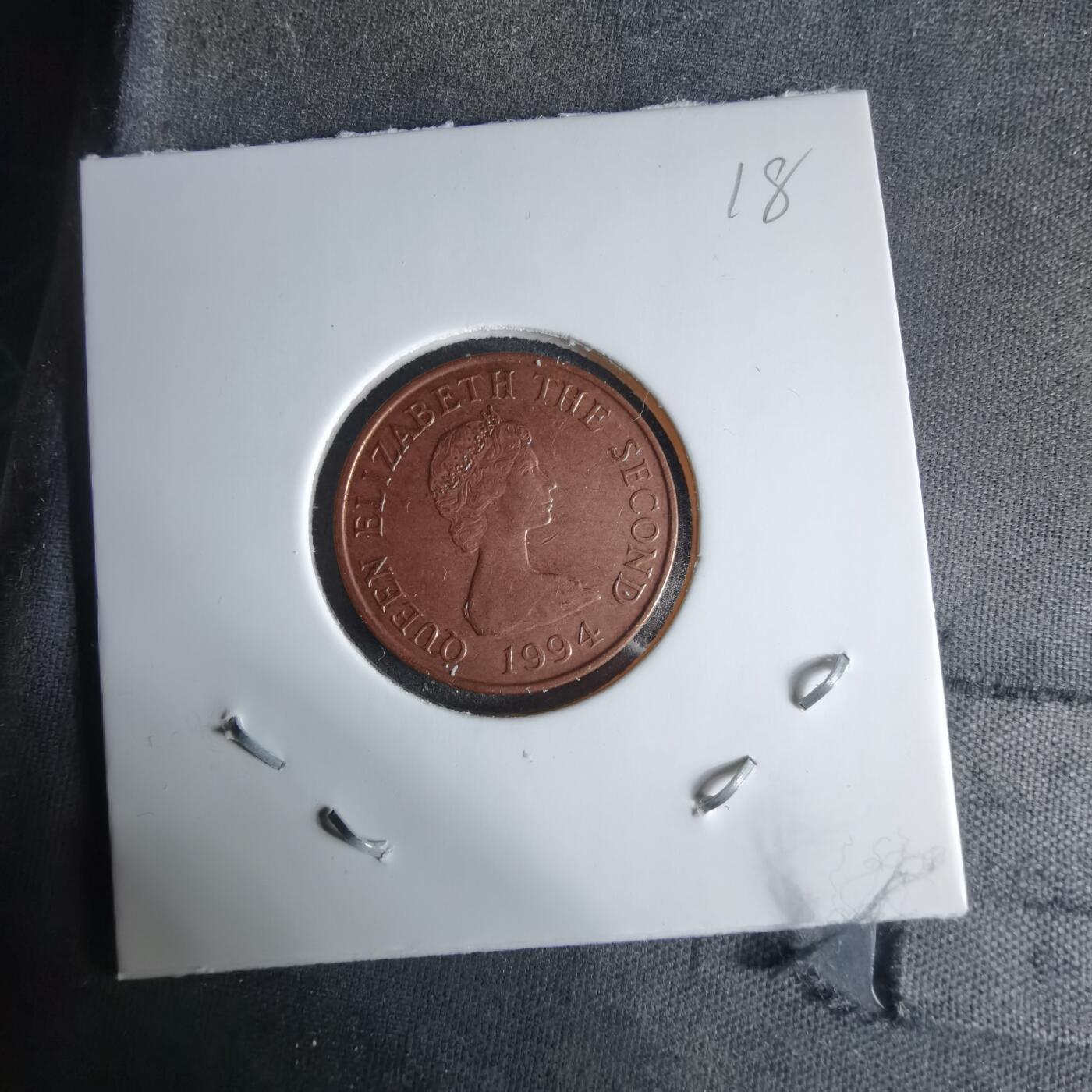 沼泽如烟--第1029场 泽西1994年1便士