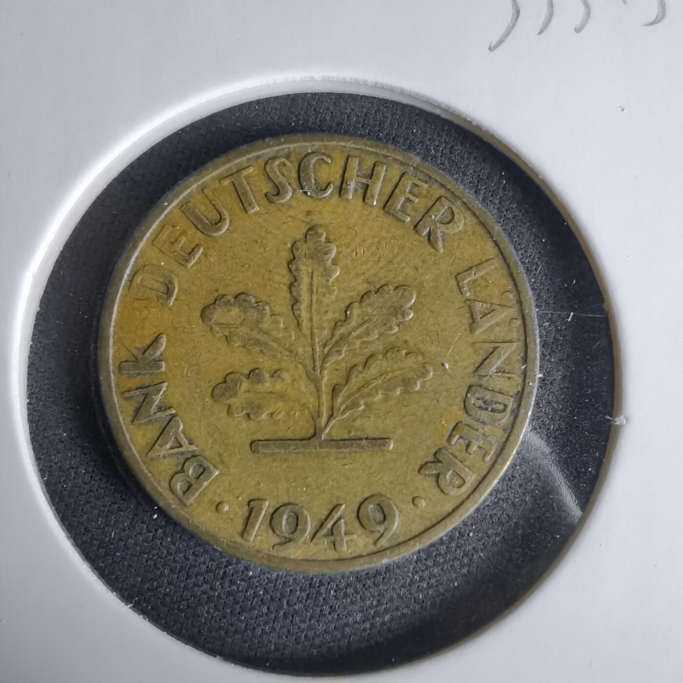 沼泽如烟--第1033场 德国1949年10芬尼