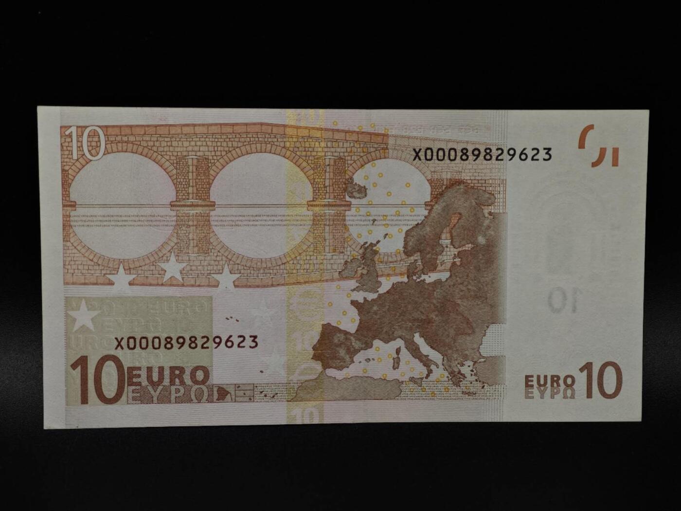  【淘币小摊】限时拍第八百八十二拍   纸币场    每周一统一发货 10欧元纸币【有折】