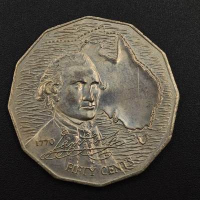 【淘币小摊】实时拍第八百八十一拍   小银币散币场    每周一统一发货 - 澳大利亚1970年50分纪念币