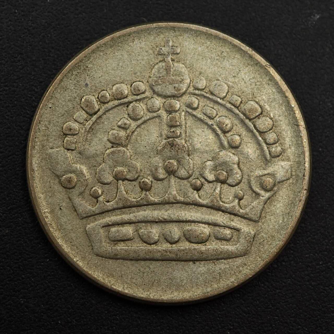 【淘币小摊】实时拍第八百八十一拍   小银币散币场    每周一统一发货 瑞典1953年50欧尔银币