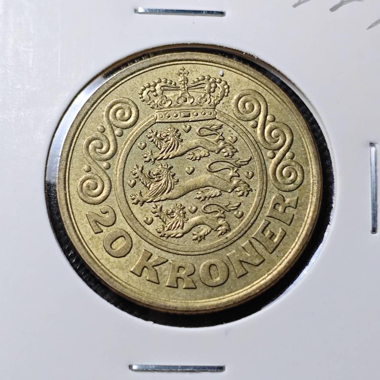 KK钱币收藏小铺   套币专场 2月预留时间 周末发货  1990丹麦20克朗