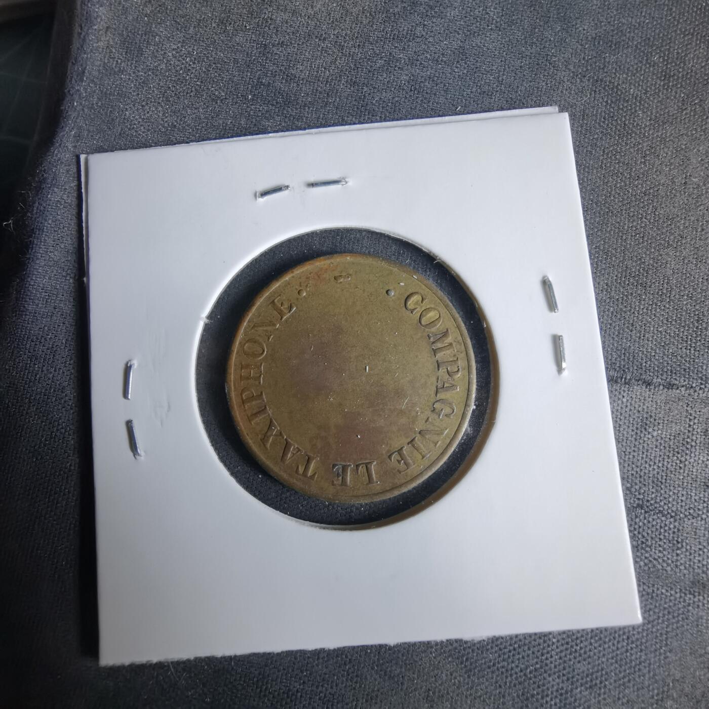 沼泽如烟--第1033场 法国Le Taxiphone公用电话代币