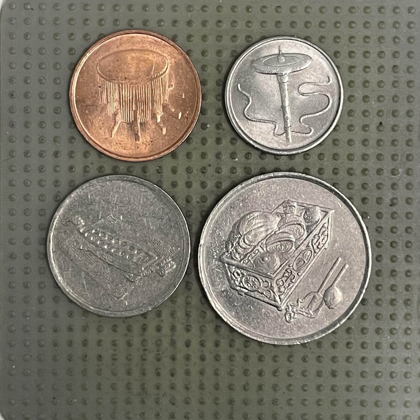 2026年第37场各国散币拍卖（总第187场） 马来西亚民俗版4枚