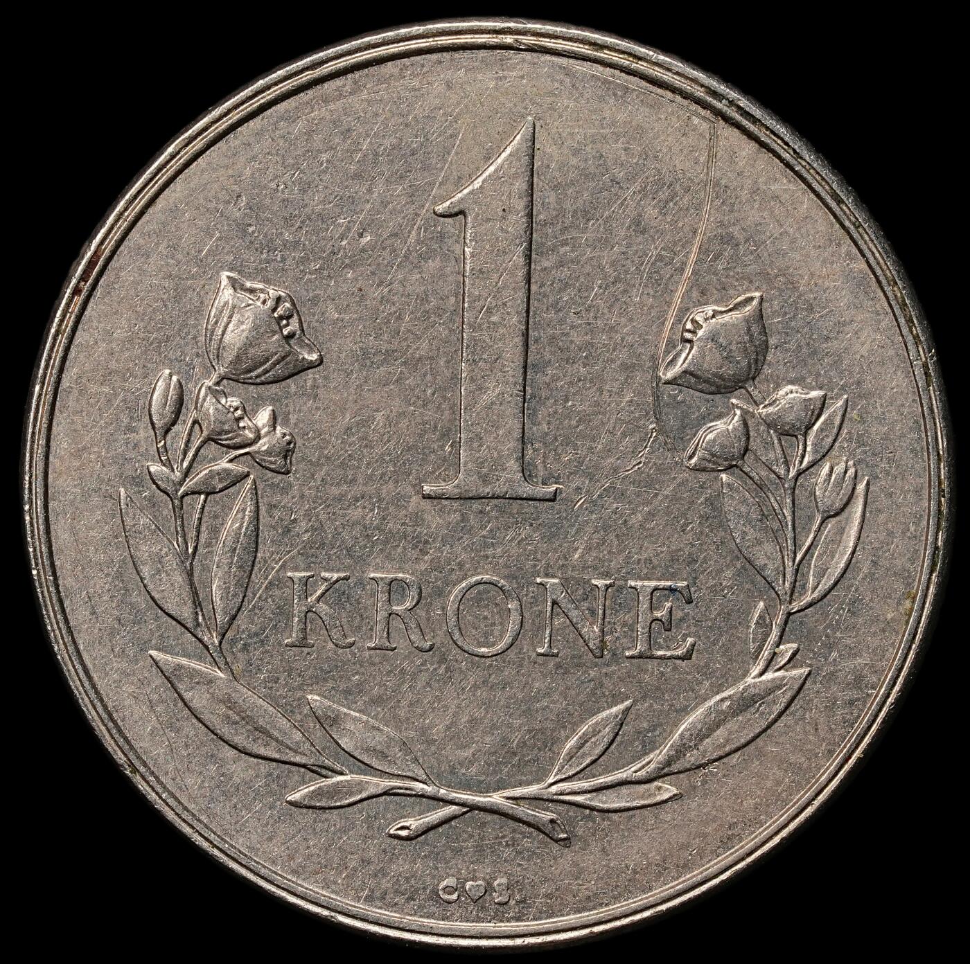 修遠堂世界钱币第108期 1960年皇家格陵兰贸易公司1克朗