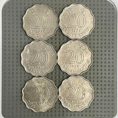 2026年第37场各国散币拍卖（总第187场） - 香港二毫6枚