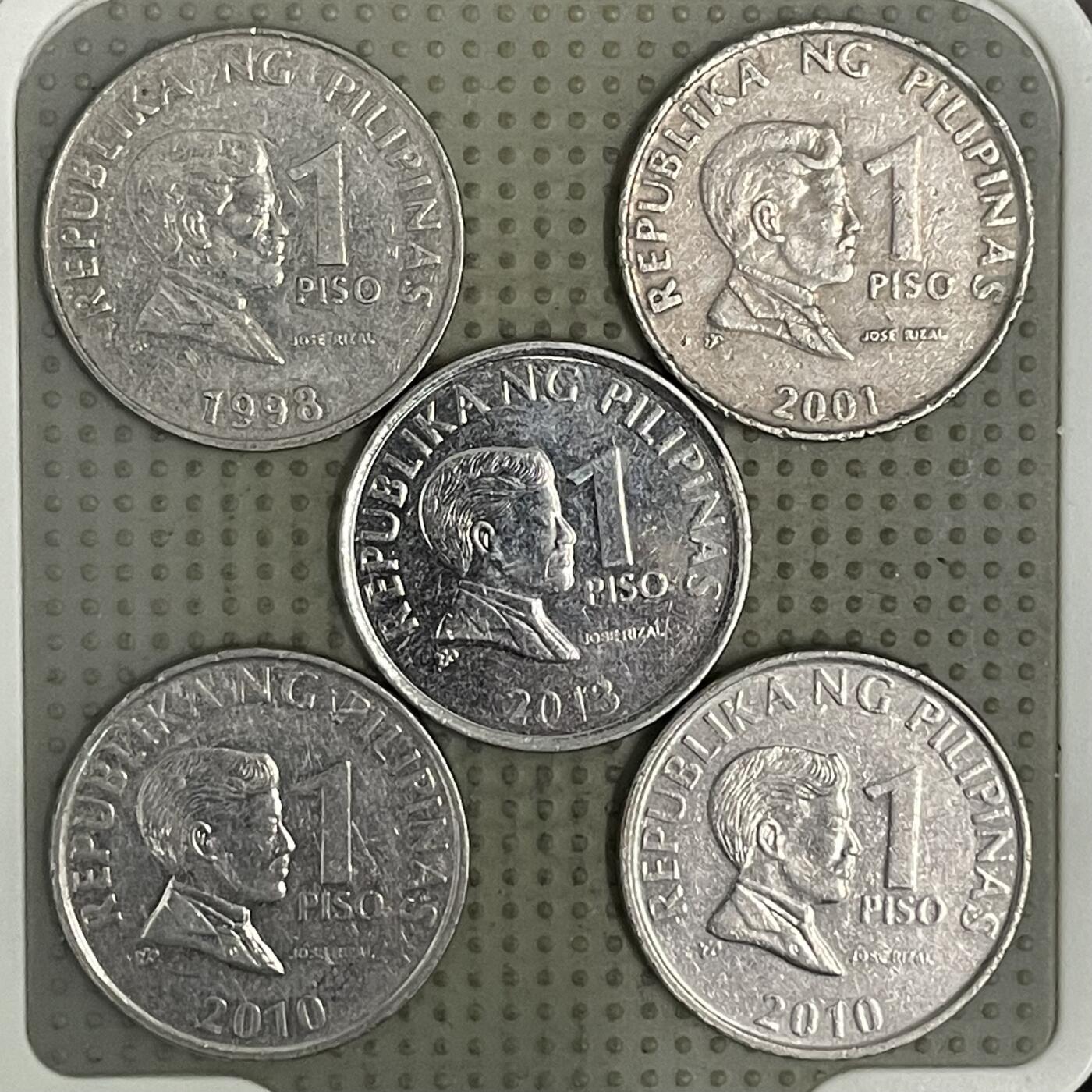 2026年第37场各国散币拍卖（总第187场） 菲律宾1比索5枚