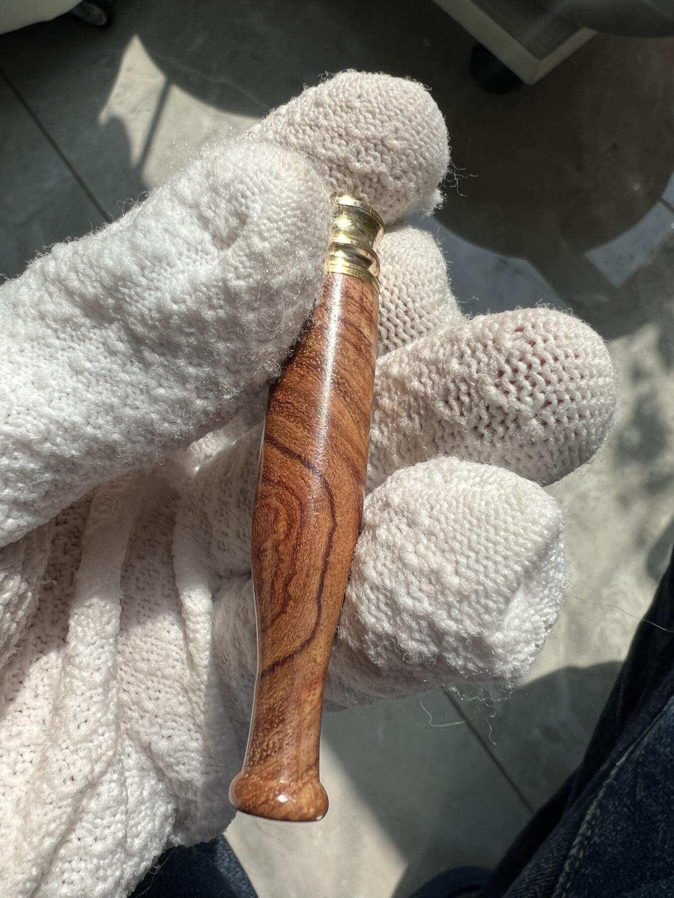 零元拍：海南黄花梨烟嘴