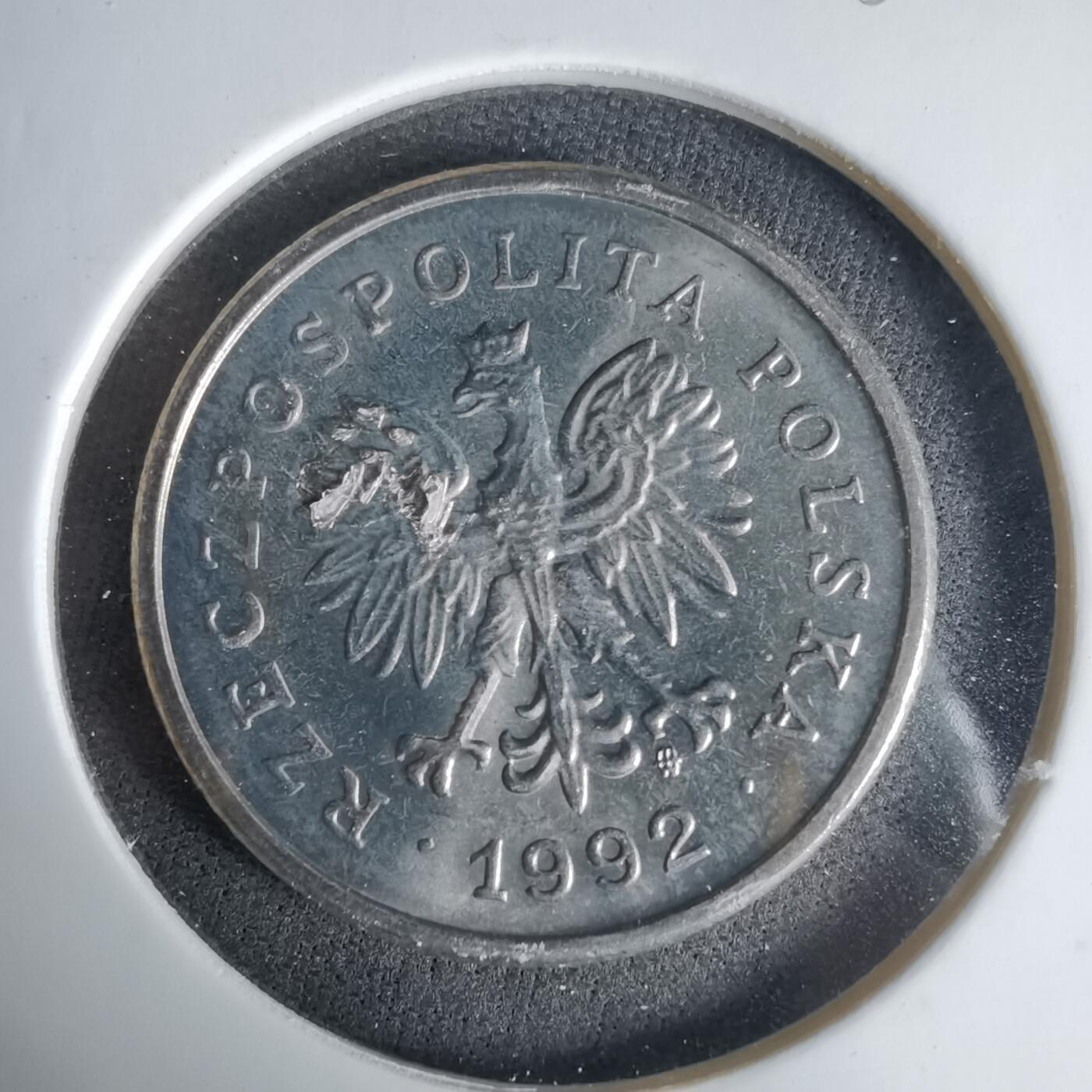 沼泽如烟--第1033场 波兰1992年1兹罗提