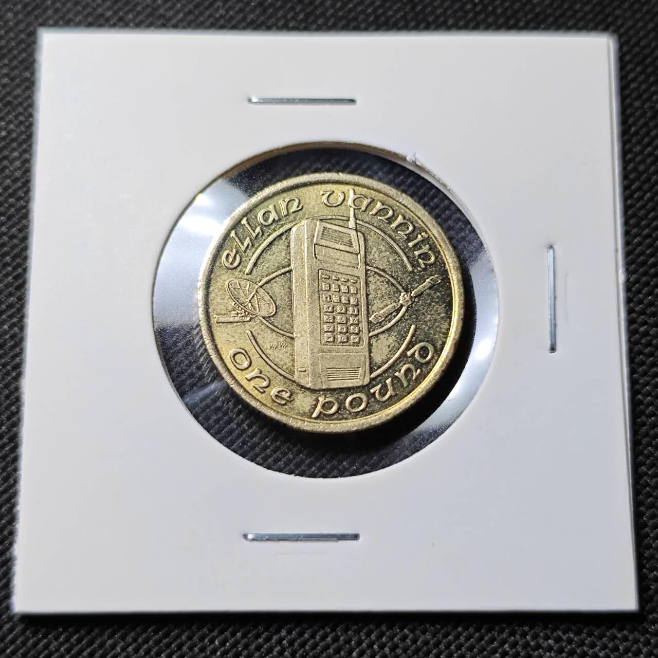 KK钱币收藏小铺   套币专场 2月预留时间 周末发货  马恩岛1镑 好品