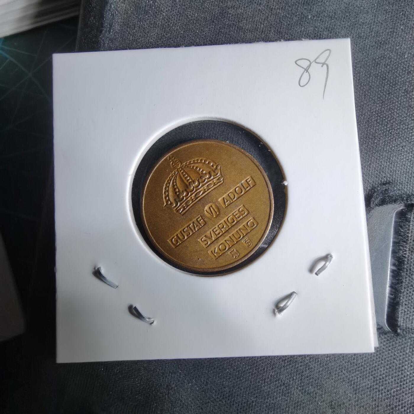 沼泽如烟--第1029场 瑞典1961年2欧尔