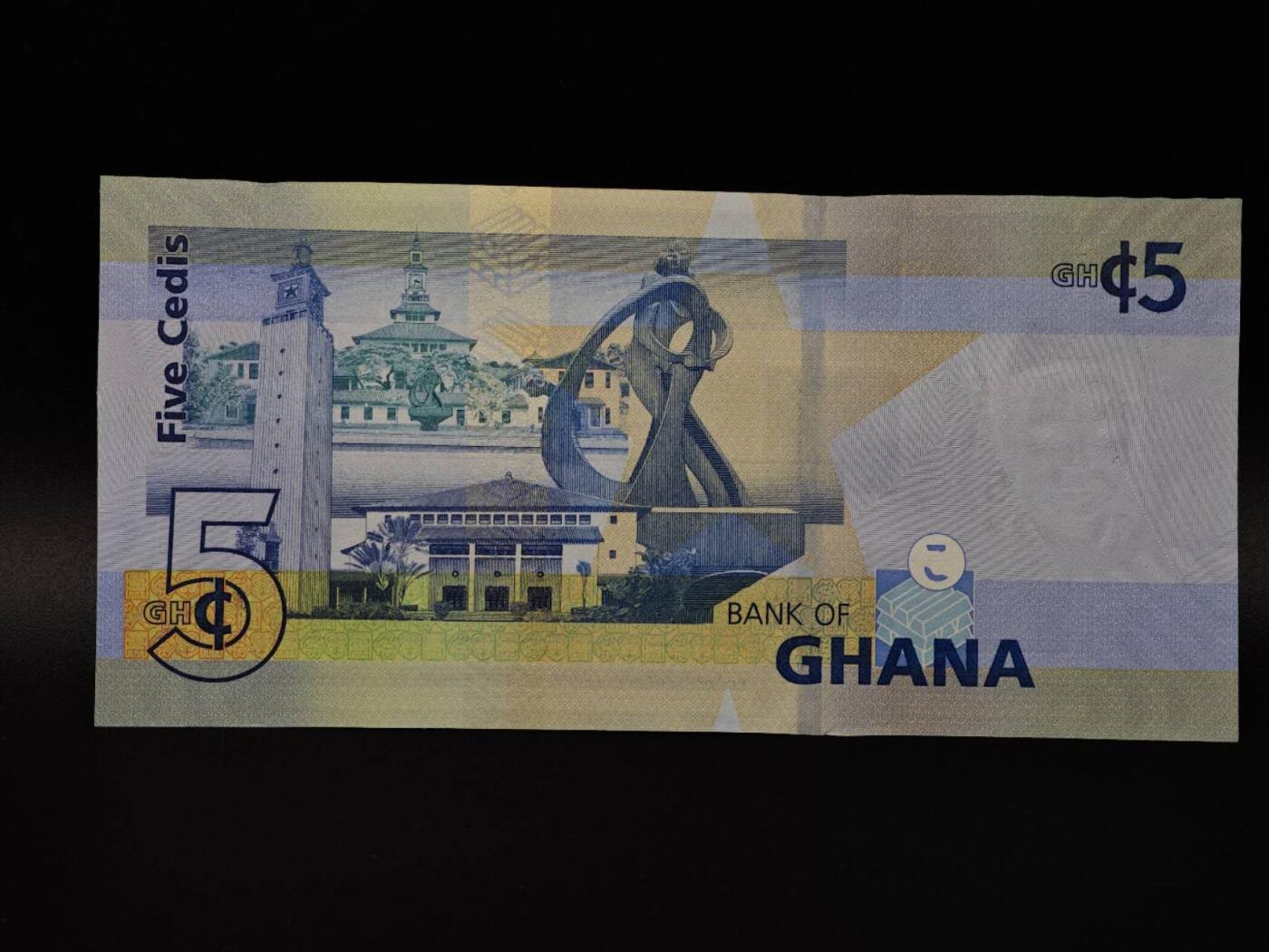  【淘币小摊】限时拍第八百八十二拍   纸币场    每周一统一发货 加纳2019年5塞蒂纸币