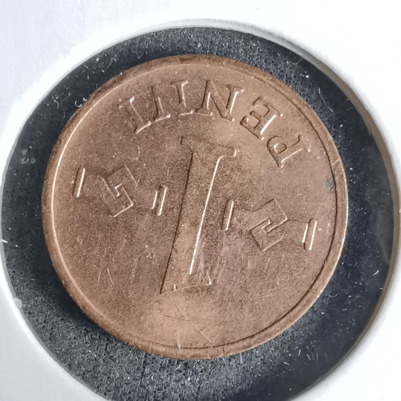 沼泽如烟--第1029场 芬兰1968年1芬尼