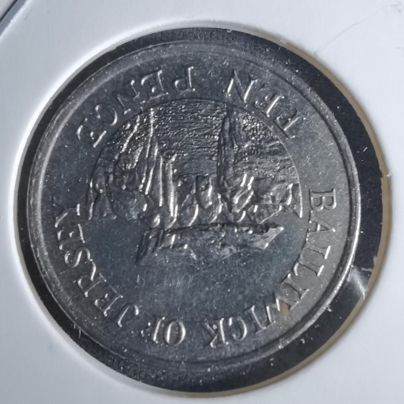 沼泽如烟--第1029场 泽西1992年10便士