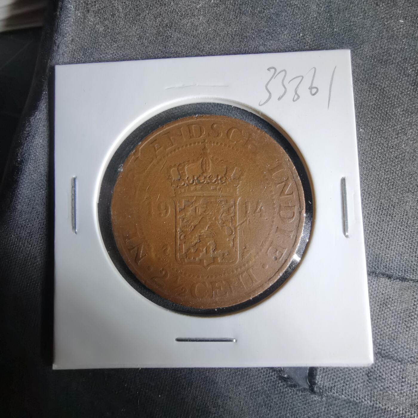 沼泽如烟--第1033场 荷属东印度1914年2.5分