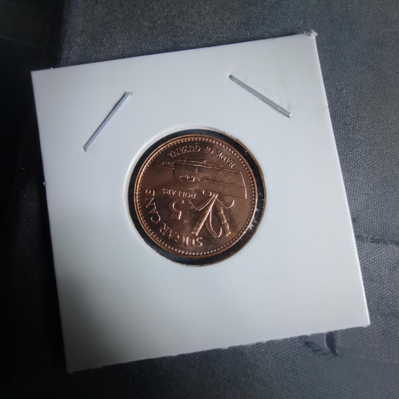 沼泽如烟--第1029场 圭亚那2019年5元