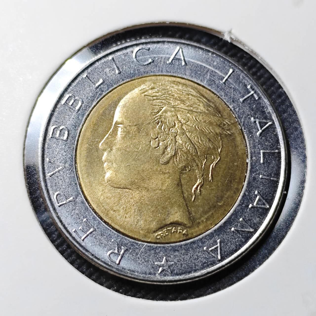 KK钱币收藏小铺   套币专场 2月预留时间 周末发货  意大利500里拉双色币