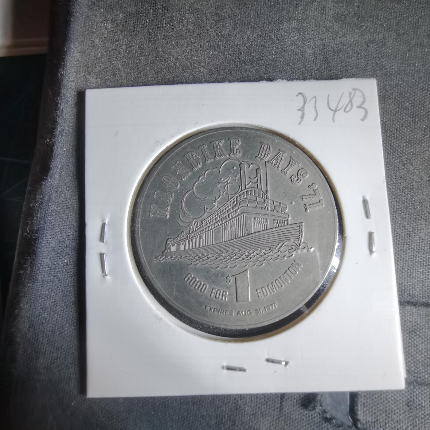 沼泽如烟--第1033场 1971年1元代币