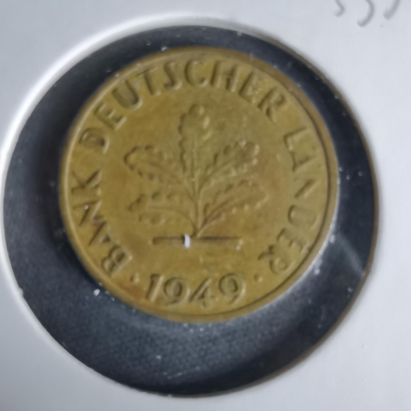 沼泽如烟--第1033场 德国1949年10芬尼