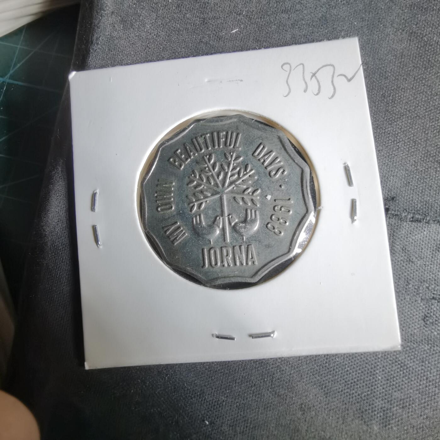 沼泽如烟--第1033场 1988年500元代币