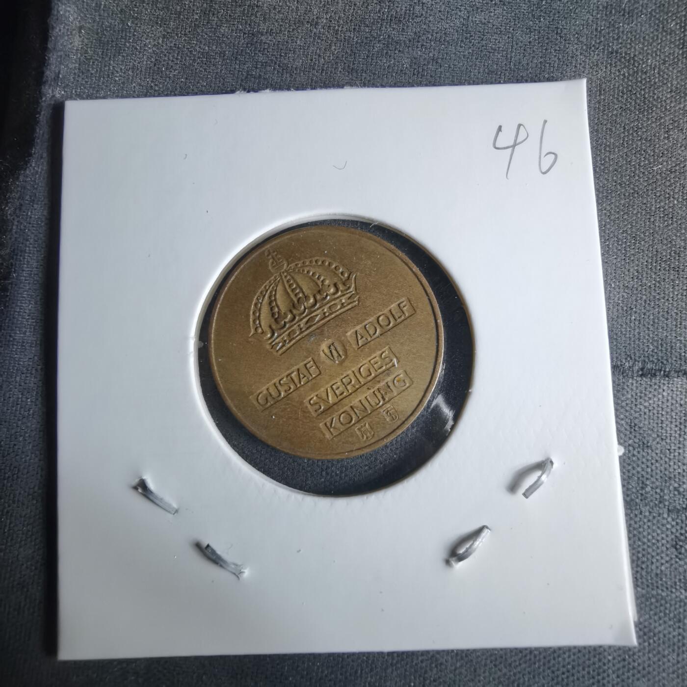 沼泽如烟--第1029场 瑞典1952年2欧尔